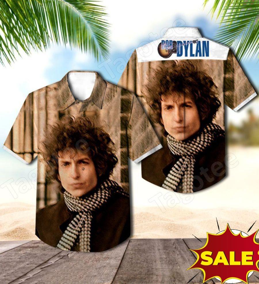 Bob Dylan Blonde On Blonde Album Cover Hawaiian Shirt CM840 XL