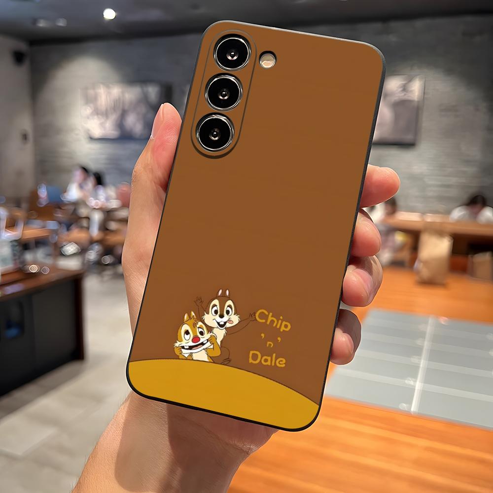 C-Chip 'n' Dale Phone Case For Samsung S23 Ultra S24 S22 S20 Fe S21 Plus Galaxy A54 A34 A24 A53 A13 A16 Back Cover