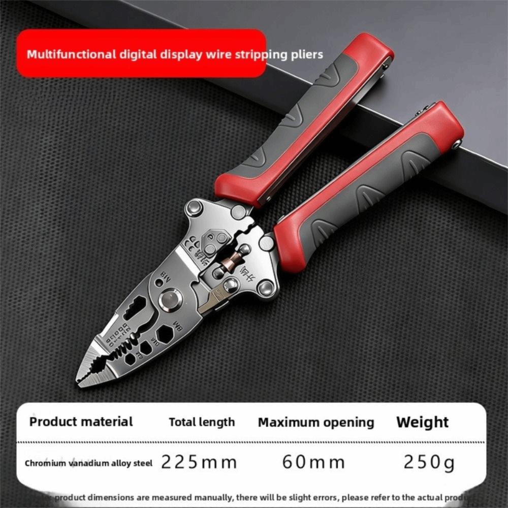 Multifunctional Crimping Tool Voltage Tester Electrician Pliers Electrician Tool