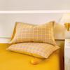Cotton 2pcs Pillowcases Home Bedding Decorative Grid stripe Series Pillow Cover Wedding Super Soft Pillow Case