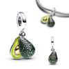 New in Favorite Avocado Charm Bead Charms Bead Charms Fits 3mm Authentic Bracelets copper Women Necklaces Do It Yourself Charm Bead Charms Fine Jewell