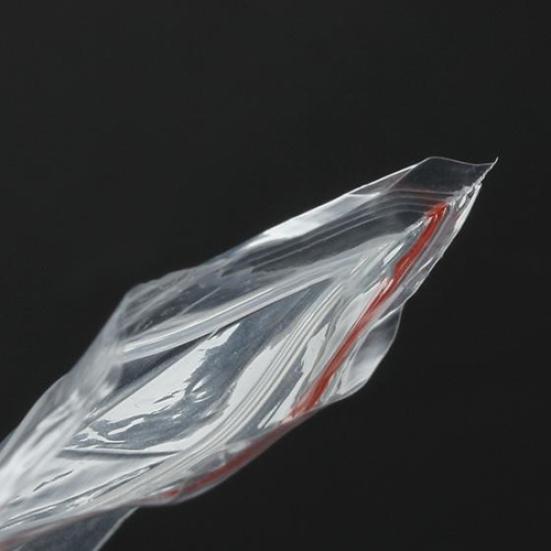 Reclosable Resealable 100Pcs 4x6cm Jewelry Pill Home Accessory Zip Pouch Plastic Clear Bags