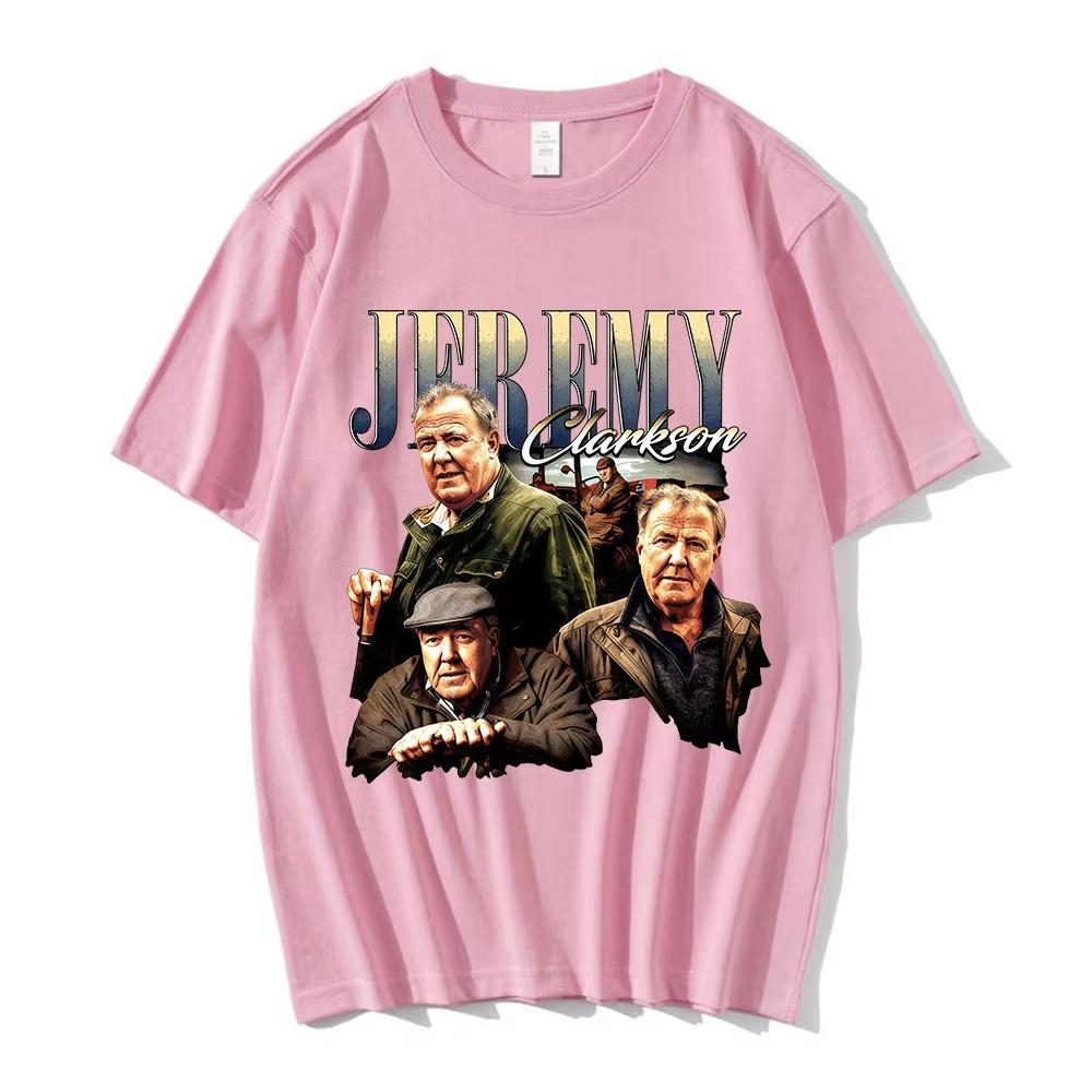 Jeremy Clarkson Graphic Tshirts Unisex Women Clothing Fashion Vintage Short Sleeves Oversized T Shirts Cotton Casual Tshirt Tops