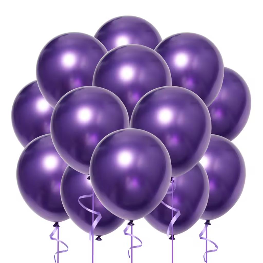 20pcs 12inch Confetti Metallic Metal Balloons Gold Blue Pink Latex Ballon Wedding Birthday Party Decoration Baby Shower Globos