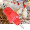 50Pcs PP Chicken Water Drinker 304 Stainless Steel Chicken Feeder Nipple  Chicken Duck Goose