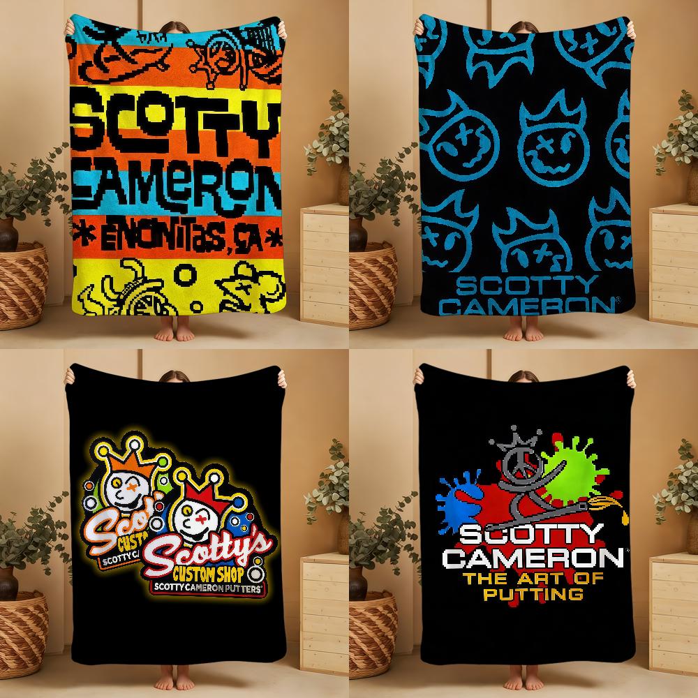 Fashion Cool Funny S-ScottyS C-Camerons Blanket Soft Warm Furry Throw Super Kids Toys Bed Sofa Car Cradle