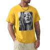 Kate Moss supermodel beauty portrait Long T-Shirt anime customs customizeds T-shirt summer top hippie clothes clothing