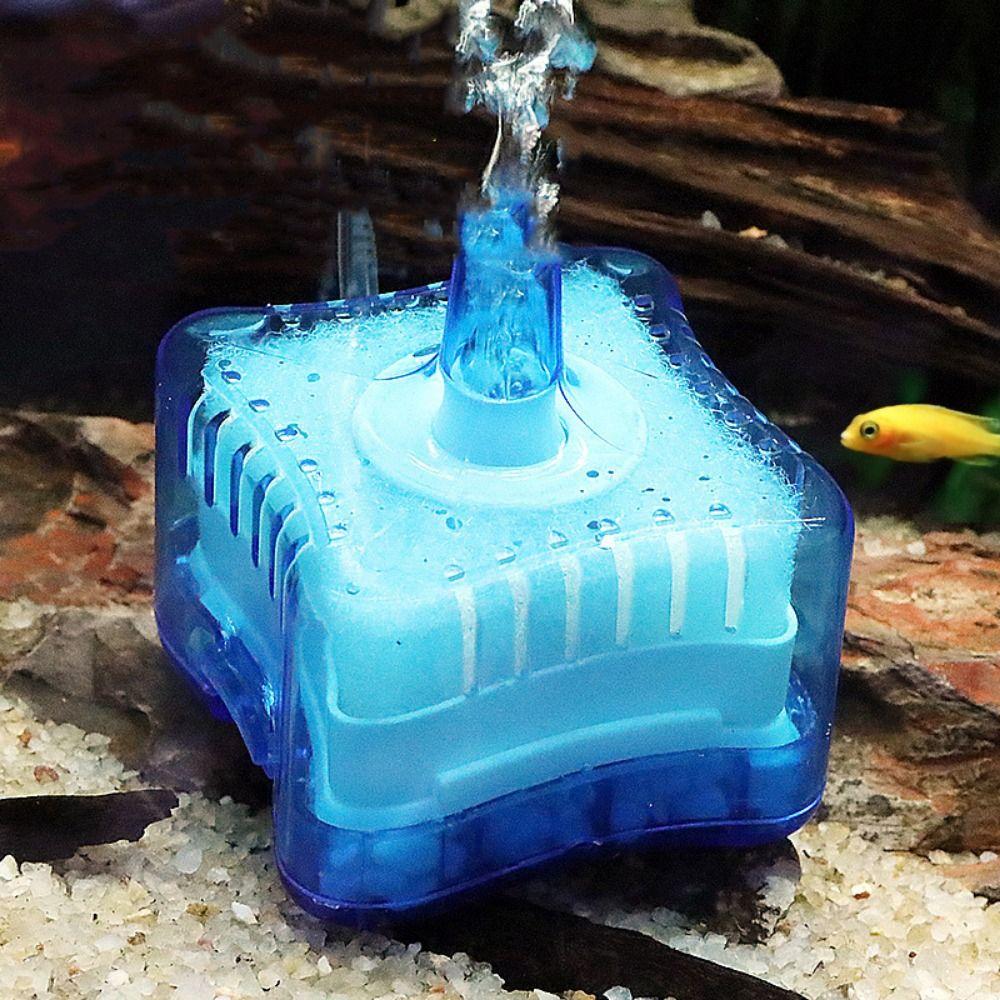 

Plastic Pneumatic Biochemical Filter Circular Oxygen Pump Filter For Fish Tank