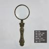 Vintage Style Magnifying Glass Handheld 5x Magnification Reading Glass with Ornate Handle for Detailed Viewing and Inspection