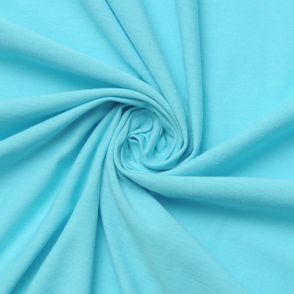 Premium jersey fitted sheet 90x200, 100x200x20, turquoise_31, matex