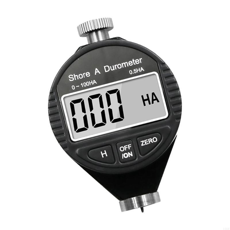 Electronic Digital Shore Hardness Tester, Silicone Plastic Rubber Tire Hardness