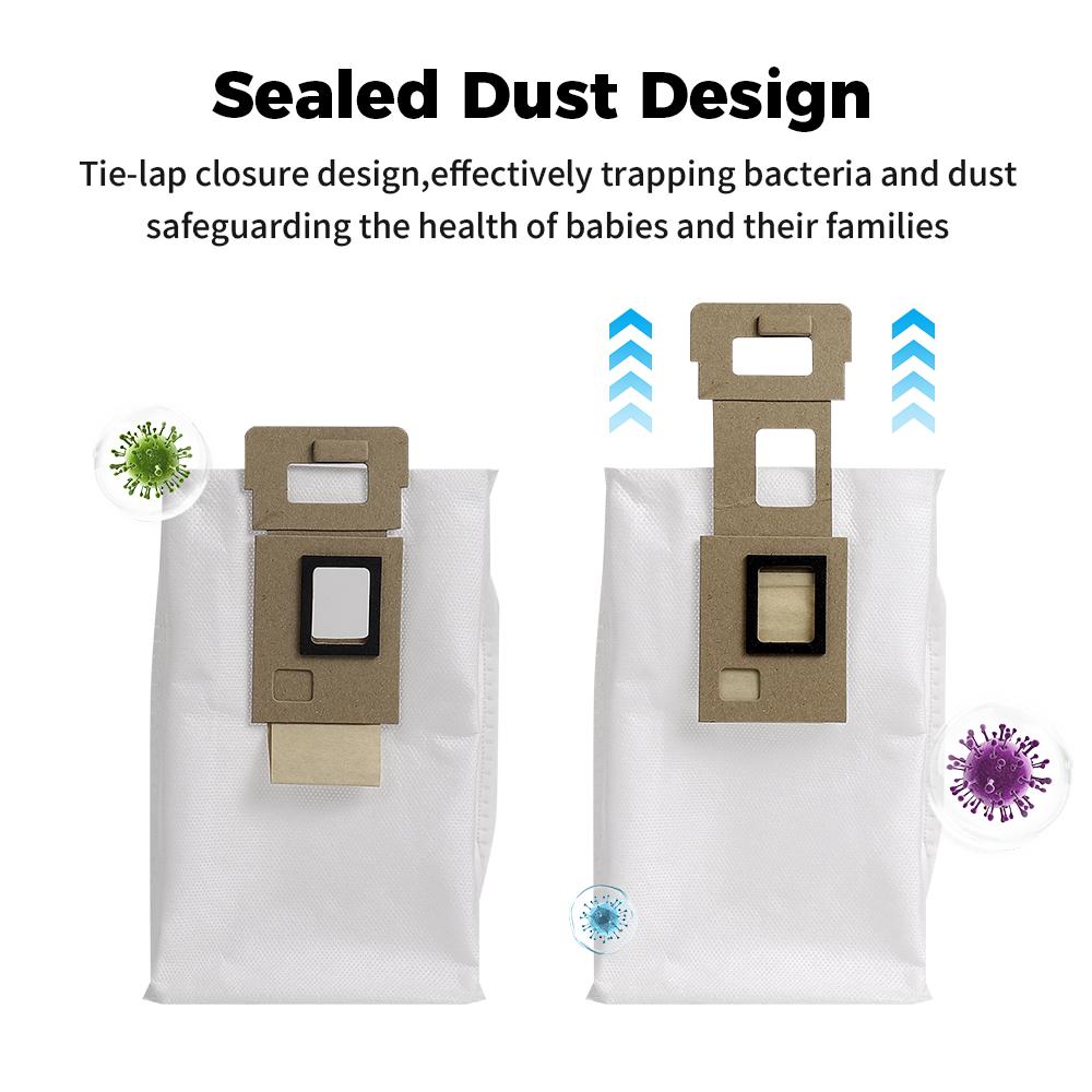 Dust Bag Replacement Accessories FOR Roborock US Version S7 S7 MaxV Plus T7S T7S Plus S7 Plus Robot Vacuum Dust Bin Dust Box