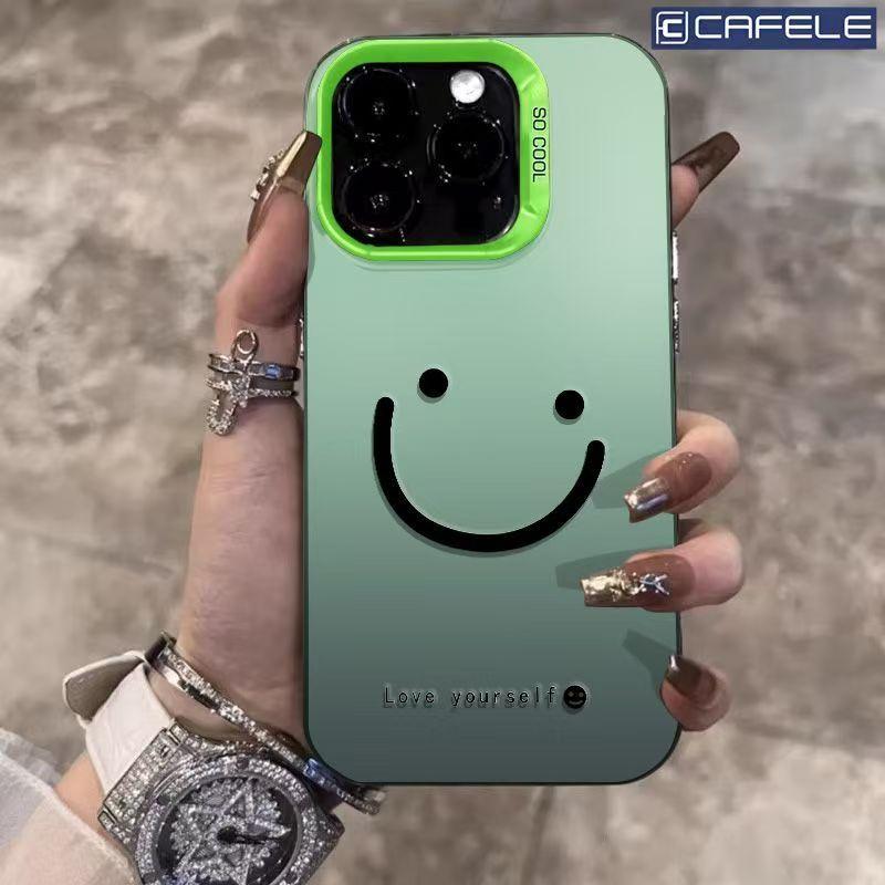 Für Samsung Galaxy S25 S24 S23 Ultra S22 Plus S21 FE Hülle Farbe Silber Lachende Wangen Abdeckung Für A56 A55 A54 A53 A36 A25 A24 Funda