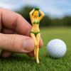 Bikini Beauty Plastik Golf Tee, Badeanzug Damen Golfballhalter, Golf Trainingshilfe Tee für Indoor Outdoor Driving Range