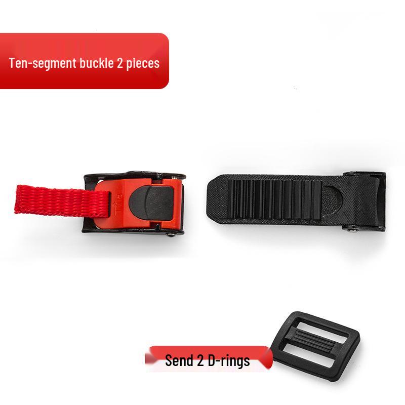 Universal Electric Motorcycle Helmet Safety Buckle Accessory
