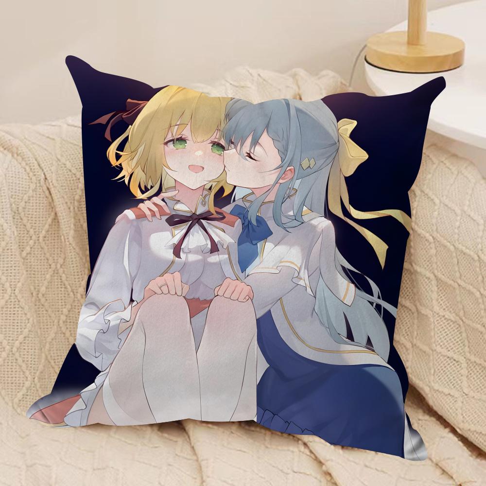 

The M-magical Revolution Cushion Cover Silky Short Plush Sofa Pillow Cover Hidden Zipper Soft Dustproof Case for Home Decor 30cmx30cm