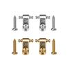 2 Electric Guitar Clasp String Holder for Fenders Strat Tele ST TL Silver/Gold