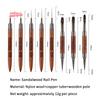 1Pcs DIY Painting Brush with Wood Handle Art Liner for Drawing Lines Stripe Flower Nail Art 5 Different Sizes