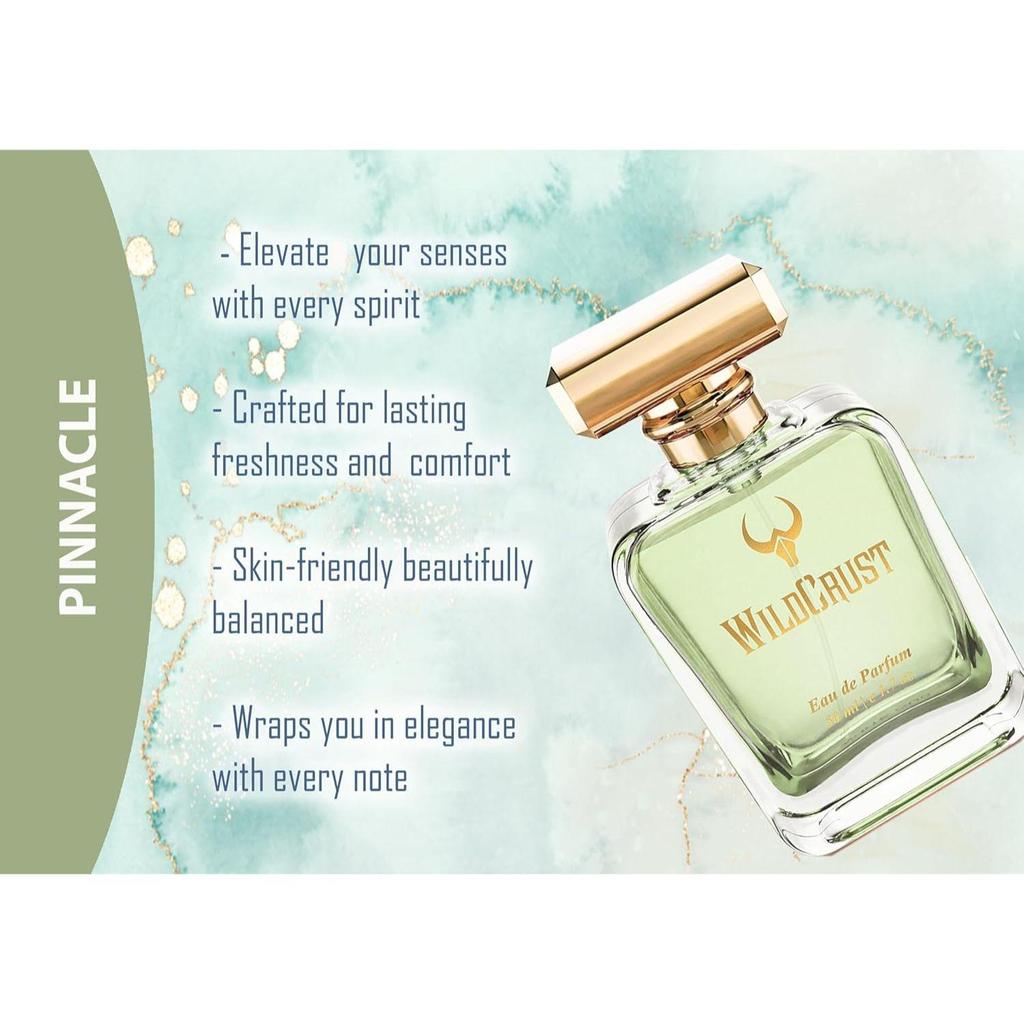 Pinnacle Perfume for Men 50ml | Long Lasting Aquatic & Woody Sporty Fragrance | Premium Fresh Men’s Scent for Daily & Gym Wear