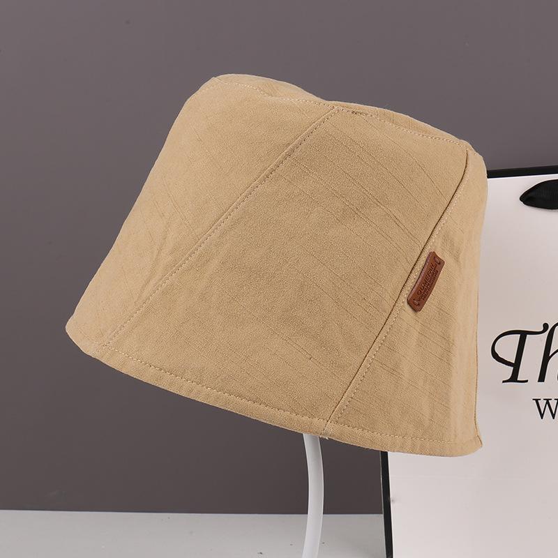 Summer Bucket Hat Women's Fashion Show Face Small Leisure Basin Hat Outdoor Travel New Sunshade Sun Protection Hat Beach Hat
