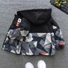 Chaqueta Casual de Primavera para Niños Chaqueta de Camuflaje para Niño Guapo Chaqueta Cortavientos