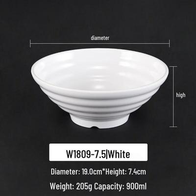 A5 Melamine Commercial Noodle Bowl