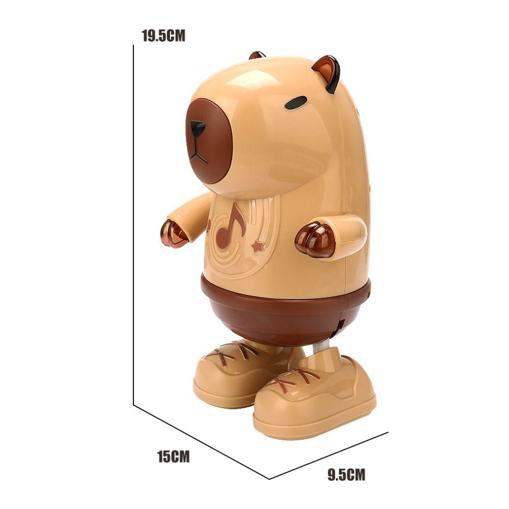 Lights and Sounds Capybala Electronic Toy Pet Capybala Walking Dance Moving Doll Kids Gifts