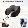 Adjustable Travel Neck Pillow Washable Cover Car Neck Cushion  Neck Protection