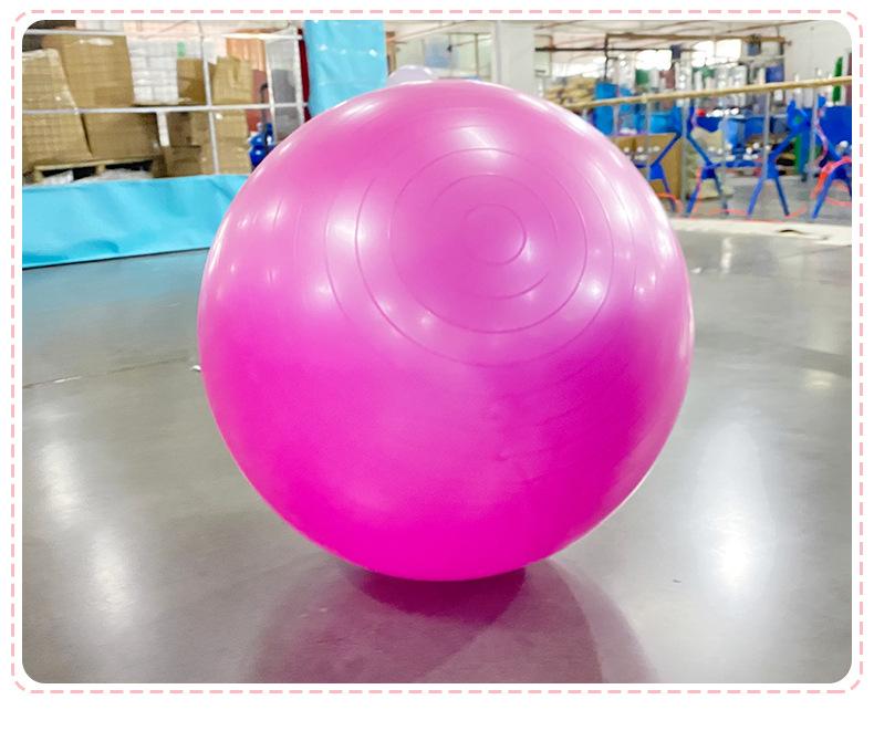 New Thickened 55CM Large Yoga Donut Ball for Home Fitness