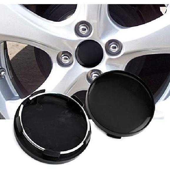 RTRHINOTUNING 4pcs 59mm(2.31in) Wheel Center Caps Compatible with Prius 2015 Forester 2006-2016 Impreza 2006-2014, ID 53.8mm(2.12in) Hub Rim Caps чёрный