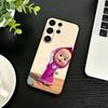Cute M-Masha and Bears Phone Case For Samsung S26,S25,S24,S23,S22,S21,S20,Ultra,Plus,FE Black Soft Cover