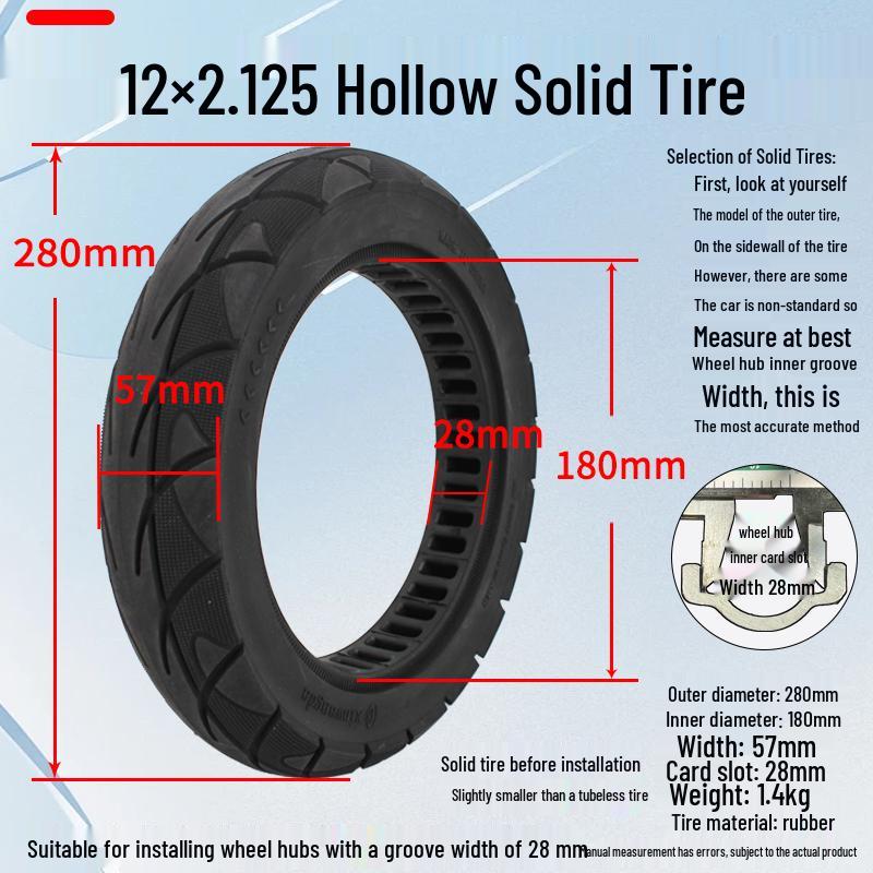 Solid Tires for Electric & Driverless