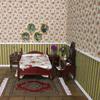 1 Meter 1/12 Dollhouse Printed Wall Paper Floor Covering Doll Home Background Sticker Decor Micro Scene Construction Props