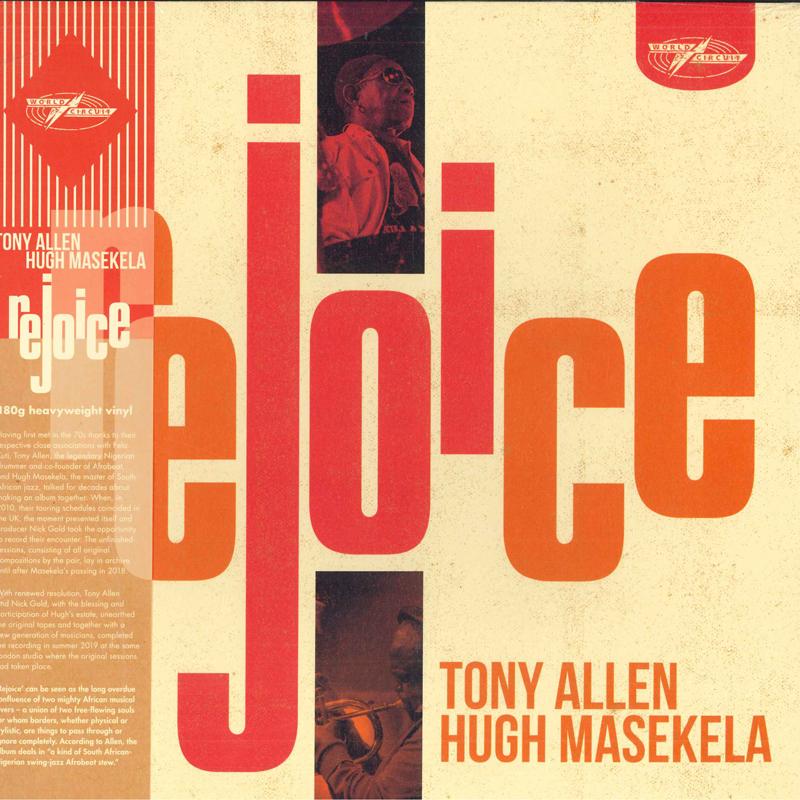 

LP Record TONY ALLEN HUGH MASEKELA Rejoice WCV094 WORLD CIRCUIT 2020 Europe World Music