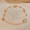 Versatile Four-Leaf Clover Bracelet for Women, Luxury Niche Style with High-End Appeal