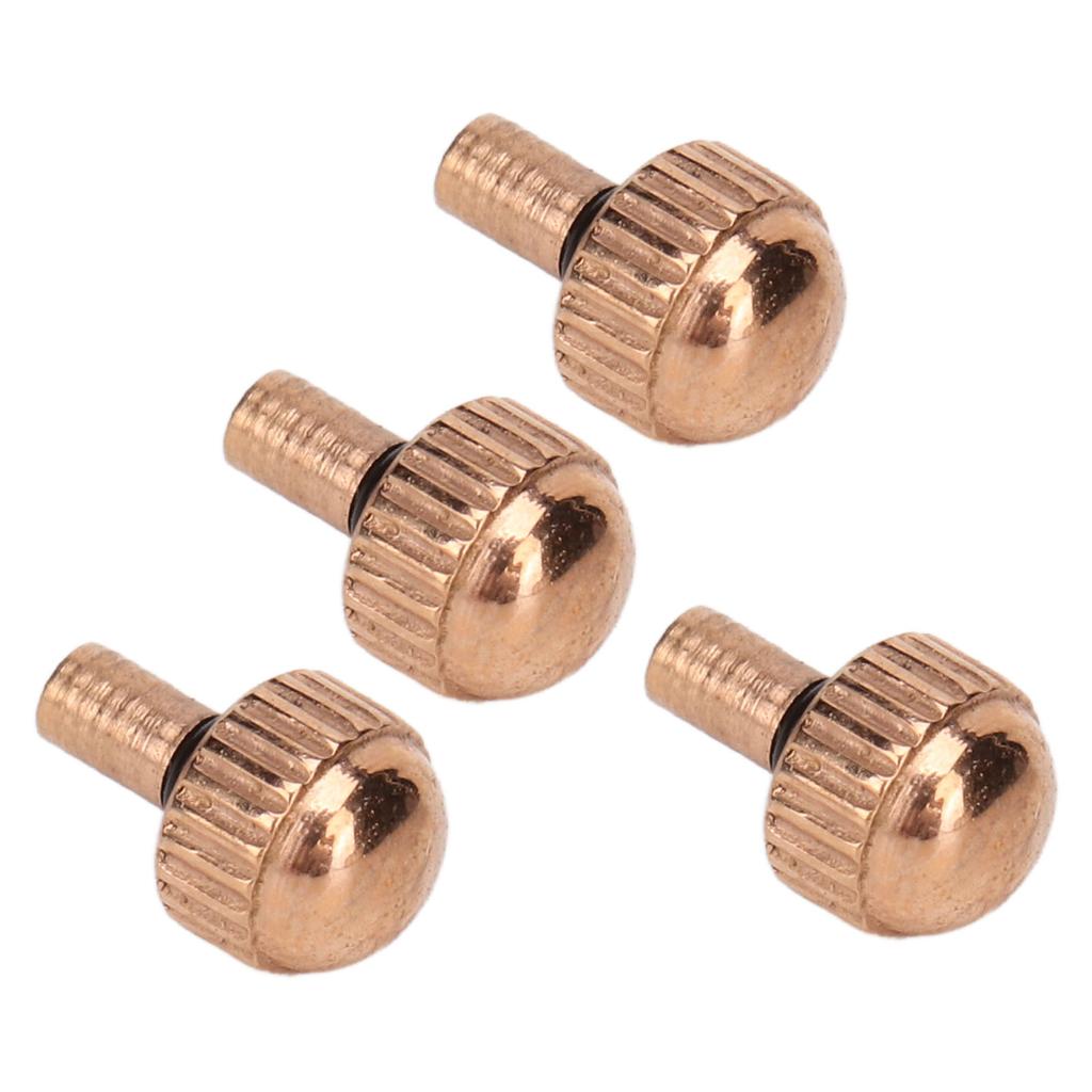 Watch Crown Part Alloy Waterproof Professional Repairing Watch Crown Replacement Tool Rose Golden