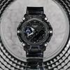 Casio SOUND WAVE series translucent waterproof quartz movement resin strap Japanese and Korean watch men's watch black dial GA-2200SKL-8APR