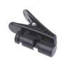 Long Last ABS Material Solid Clip Black Headphones Wire Clip for Managing Earphone Wire User Friendly Cord Holder