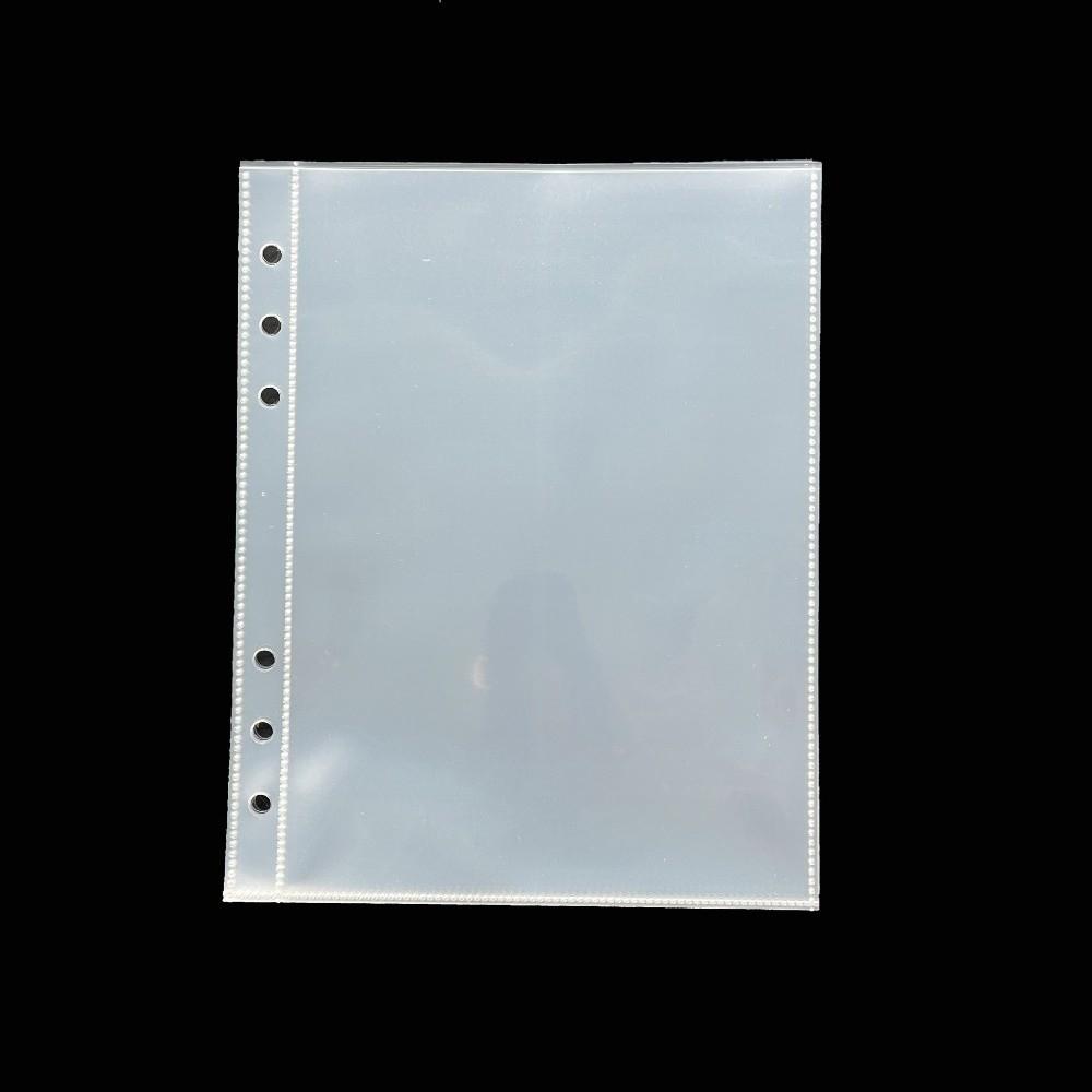PVC Loose Leaf Binder Double-Buckle Cover Card Organizer Holder Photo Storage Book for Idol Cards