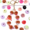 Colorful Imitation Rabbit Fur Beads for DIY Jewelry and Phone Chains