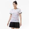 Wear Game Easy to Move Size S [Mizuno] Tennis/Badminton Shirt, In, Sweat-Wicking, Quick-Drying, 62JAD213, Women's, White,