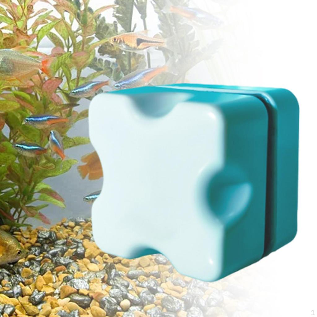 Mini-Glasreiniger für Aquarien, Mehrzweck-Magnetbürste für kratzfeste Aquarien
