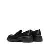 Sijiatu Spring British Style Loafers with Thick Soles and Increased Height, Wearing Small Leather Shoes for Women 9YJ53AA5
