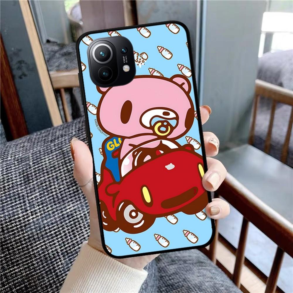 

Cartoon G-gloomy Bear Phone Case For Xiaomi Mi 5X 8 9 10 11 12 Lite Pro 10T PocoX3pro PocoM3 Note 10 Pro Lite Xiaomi Mi 8 Lite