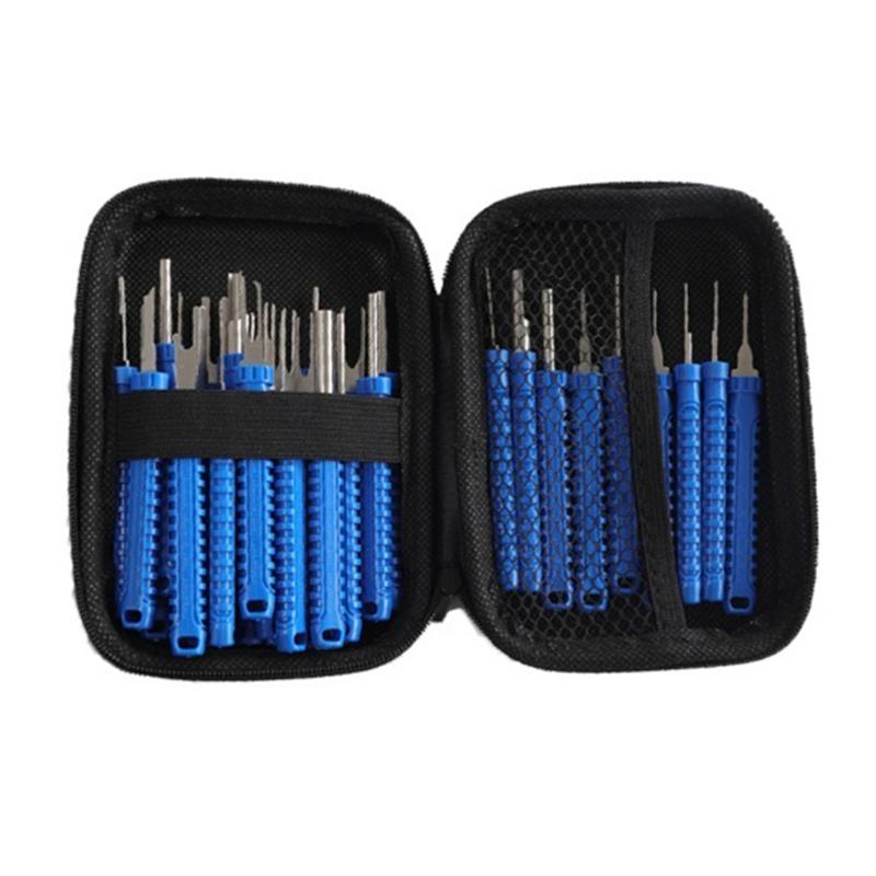30Pcs Car Terminal Removal Tool Kit Fast Depinning Tool Wire Connector Pin Release Tool Pin Extractor