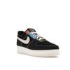 Nike Air Force 1 07 LV8 Multi-Material Men Sneakers Black Sail University-Red DZ4855-001