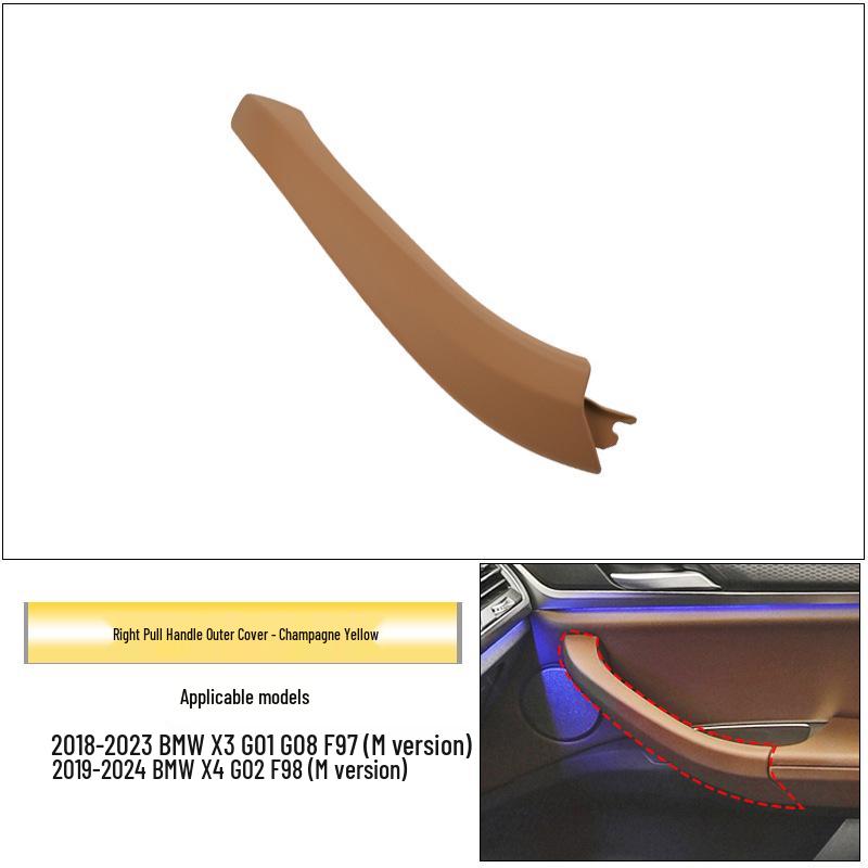 BMW X3/X4 (2018-2021) Door Interior Handle & Armrest Trim Kit