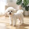 Thin Pet T-shirt Soft Cotton Dog Sleeveless Clothes Fashionable Pet Short Shirt  Puppy Wear