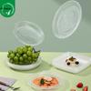 Disposable Transparent Oval Plastic Plates
