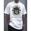 European Sizes Men's White T - Shirt: ""Championship Club: Vintage Baseball Tee""